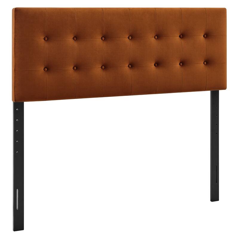 Emily Biscuit Tufted Performance Velvet Headboard
