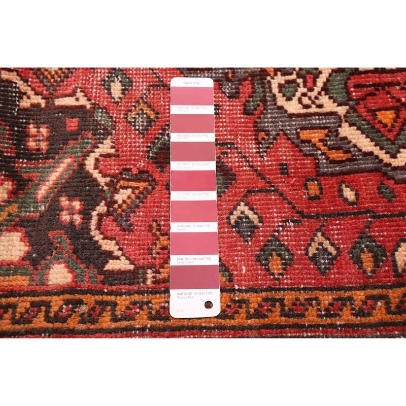 ECARPETGALLERY Hand-knotted Konya Anatolian Red Wool Rug - 4'11 x 9'8