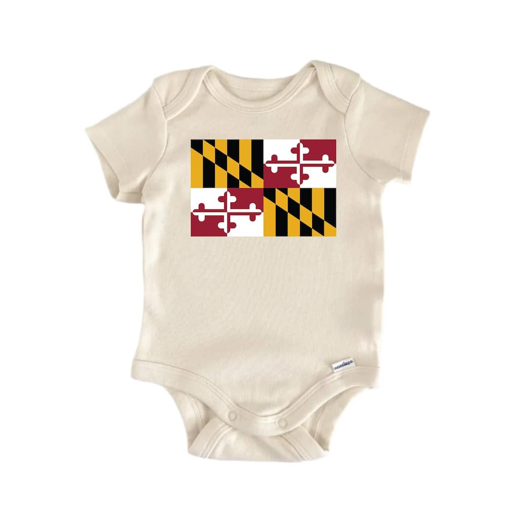 Maryland - Baby Boy Girl Clothes Infant Bodysuit Funny Cute