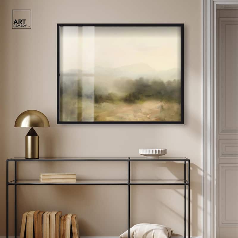 Haze Horizon Shadowbox by Art Remedy