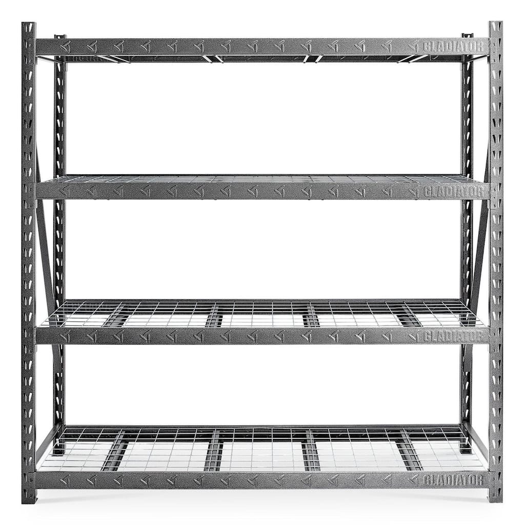 Gladiator GarageWorks 90" x 90" Heavy Duty Mega Rack with Four Adjustable Shelves