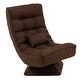 preview thumbnail 18 of 28, Costway 360° Swivel Floor Chair 5-Level Adjustable Lazy Chair w/ - See Details