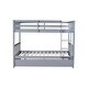 preview thumbnail 7 of 13, Rubber Wood 2 In 1 Full Over Full Bunk Bed with Twin Size Trundle,Convertible to 2 Full Size Beds