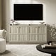 preview thumbnail 21 of 49, Multifunctional Minimalist Side Cabinet with 3D Design