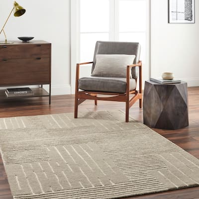 Loba Handmade Modern Wool Area Rug