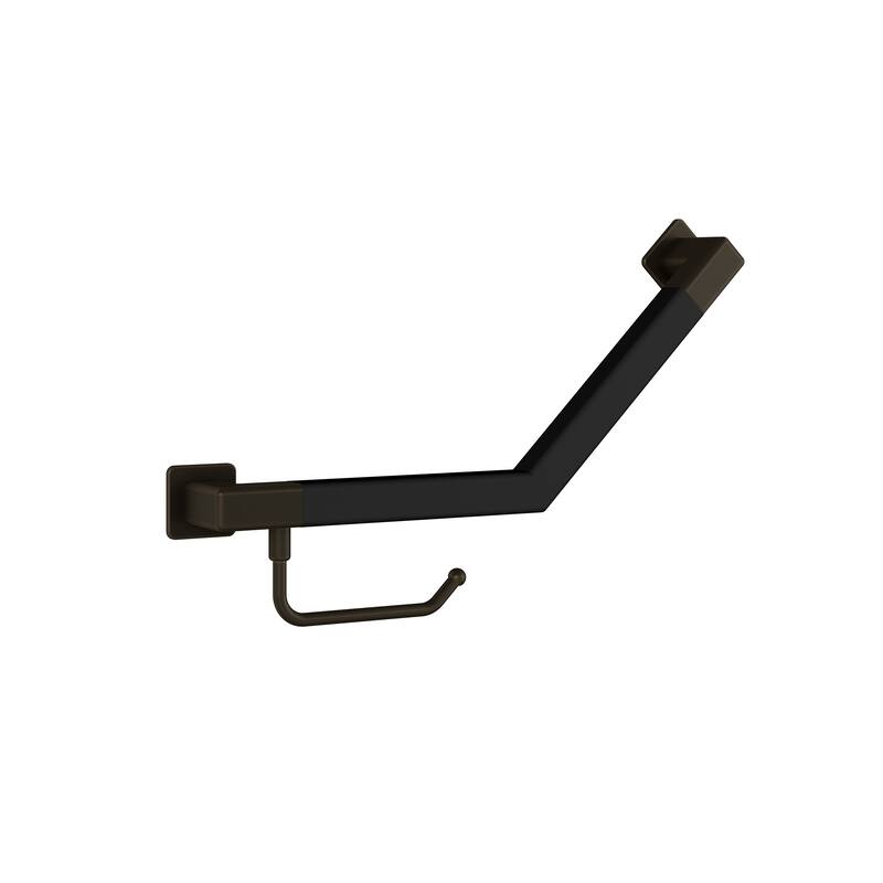 Seville Angle Bar Slip Resistant ADA Compliant 500 lb Weight Capacity Oil Rubbed Bronze