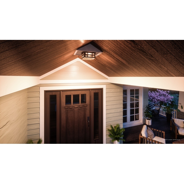 Craftsman outdoor ceiling shop light