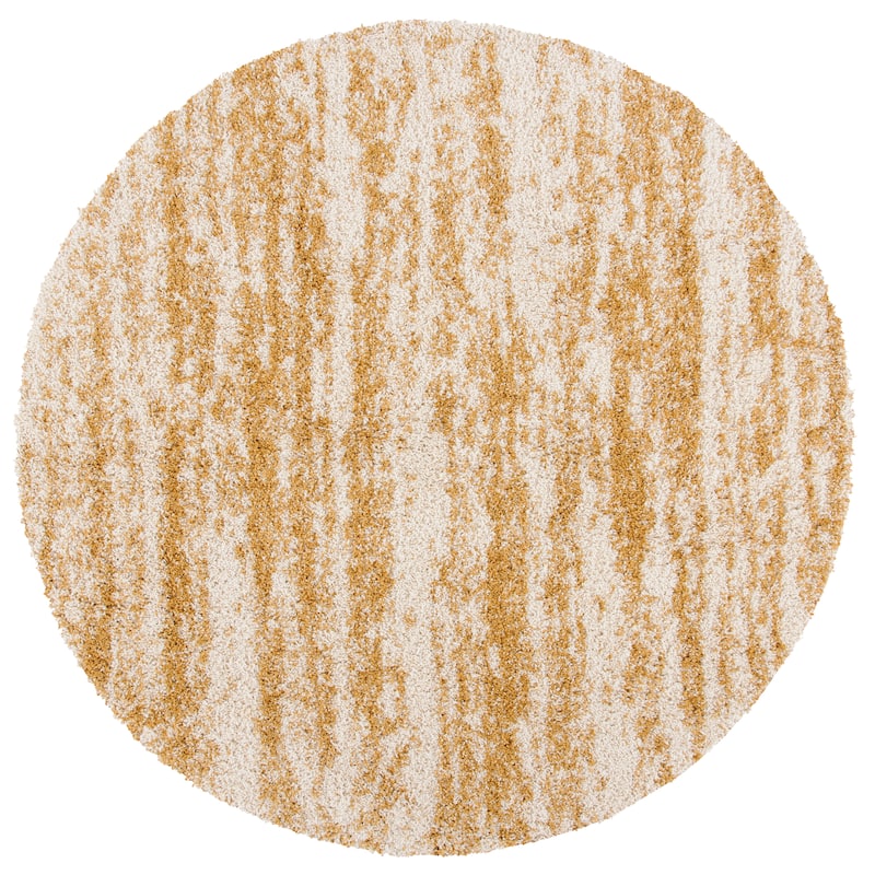 SAFAVIEH Hudson Shag Lulzime Modern Abstract 2-inch Thick Rug