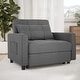 preview thumbnail 13 of 64, 3-in-1 Adjustable Sleeper Sofa Bed, Pull Out Chair Sofa, Convertible Folding Bed for Living Room
