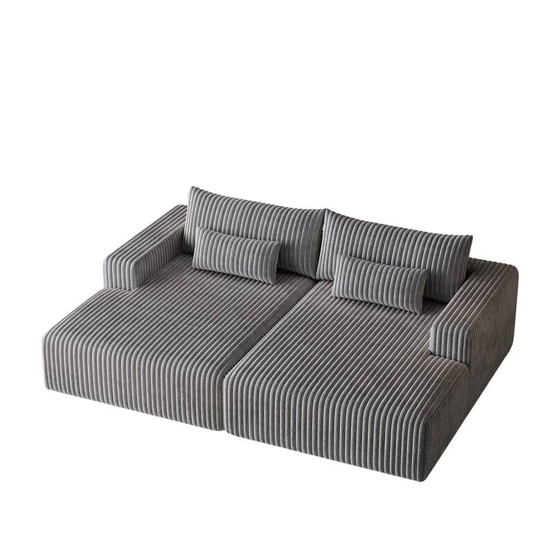 Luxury Sleeper Sofa Bed with Soft Cushion - Ultimate Comfort for Your Home