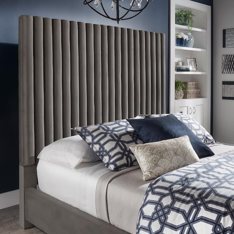 Aart Tufted Solid Wood and Upholstered Platform Bed by iNSPIRE Q Bold