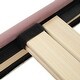 preview thumbnail 49 of 66, Velvet Upholstered Platform Bed Smart LED Bed Frame with Adjustable Height Headboard, Noise-Free Slat Support for Night's Sleep