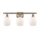 Option Matte White / Antique Brass