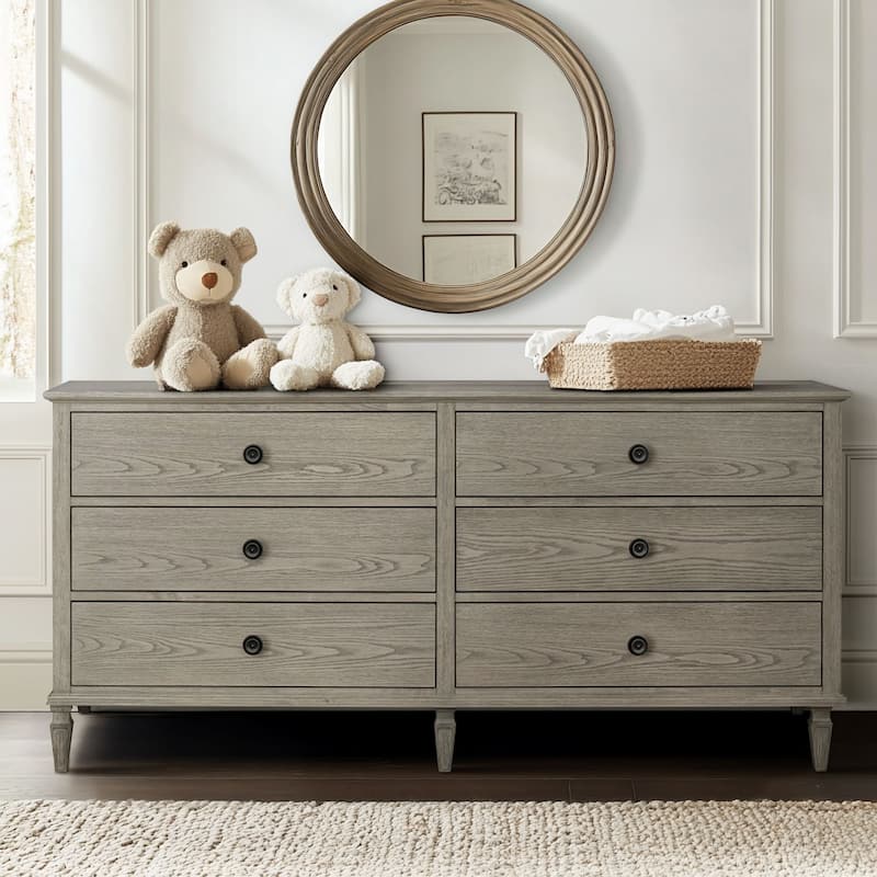 Madison Park Signature Victoria 6-drawer wood dresser (70")