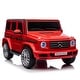 preview thumbnail 44 of 78, Licensed Mercedes-Benz G500 Kids Ride-On Car with Remote Control, LED Lights, and Bluetooth - Ages 3-8