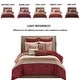 preview thumbnail 7 of 5, Nanshing Calvin Luxury10-Piece Geometric Comforter Set