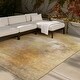 preview thumbnail 6 of 11, Machine Washable Indoor/ Outdoor Abstract Waterboro Chantille Rug