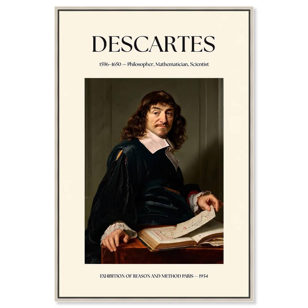 Rationalist Thinker Canvas by Art Remedy