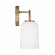 preview thumbnail 5 of 11, Lawson 3-light Bath/ Vanity Fixture w/ Soft White Glass