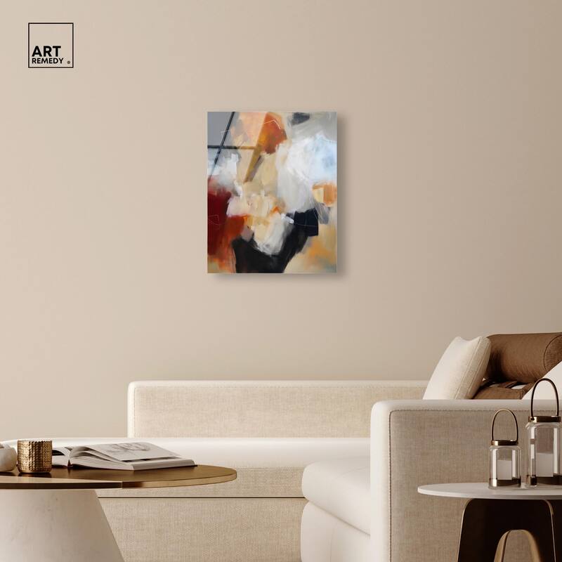 Earth and Fire II Acrylic by Art Remedy, Ready to Hang