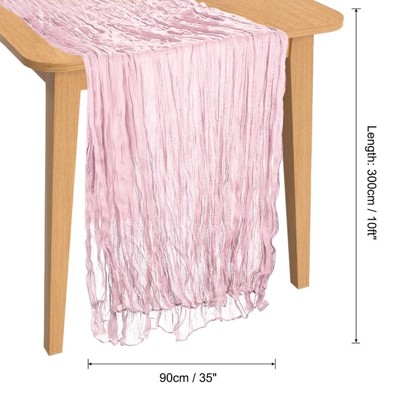 Cheesecloth Table Runner Long Bohemia Gauze Cheese Cloth