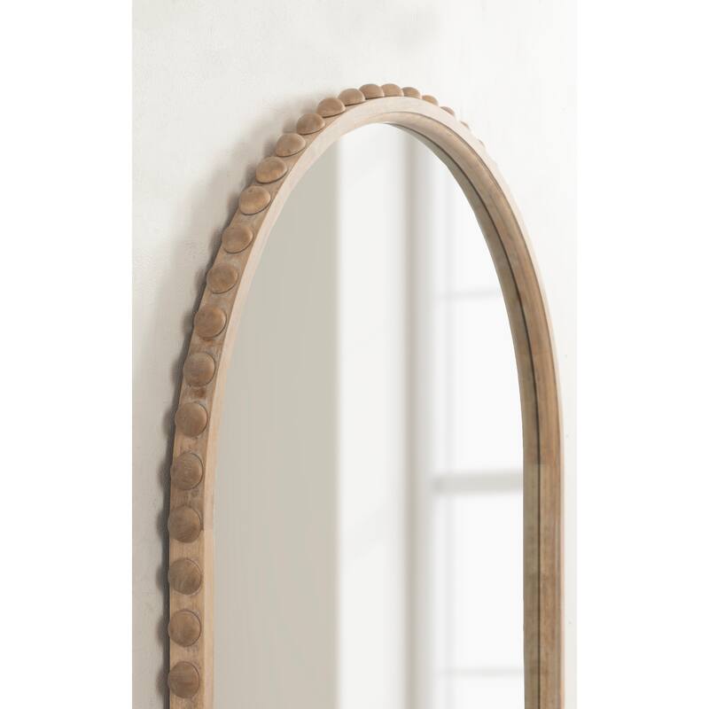 Kate and Laurel Beadbrook Arched Wall Mirror