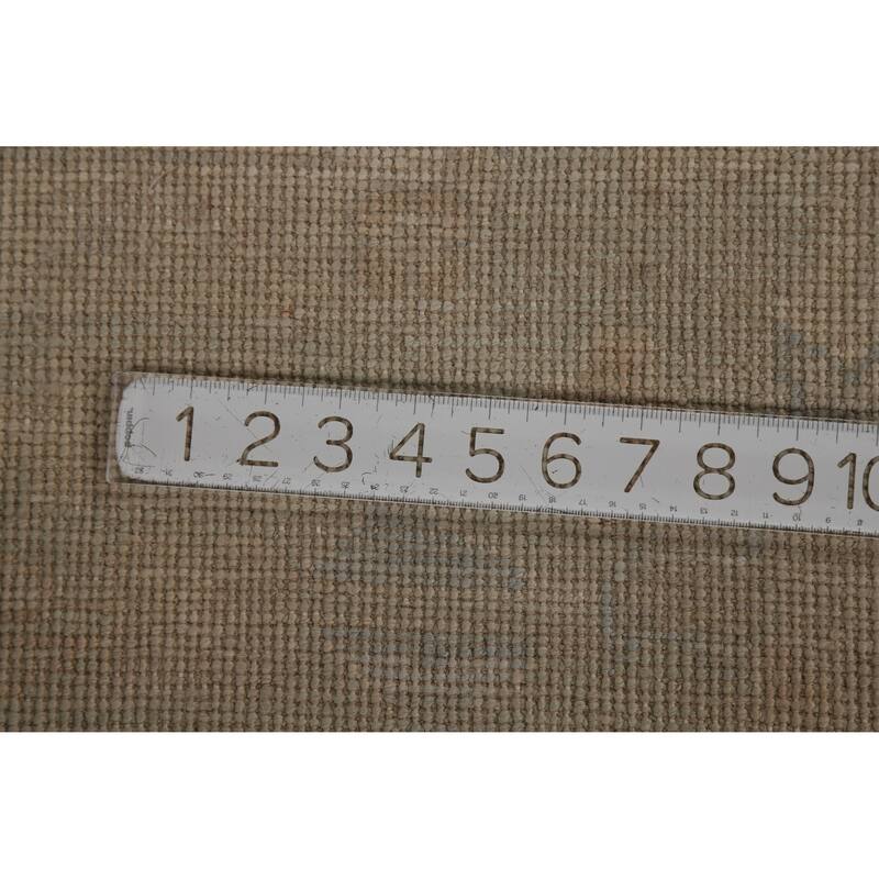 Transitional Oushak Turkish Rug Hand-Knotted Wool Carpet - 8'3"x 10'0"