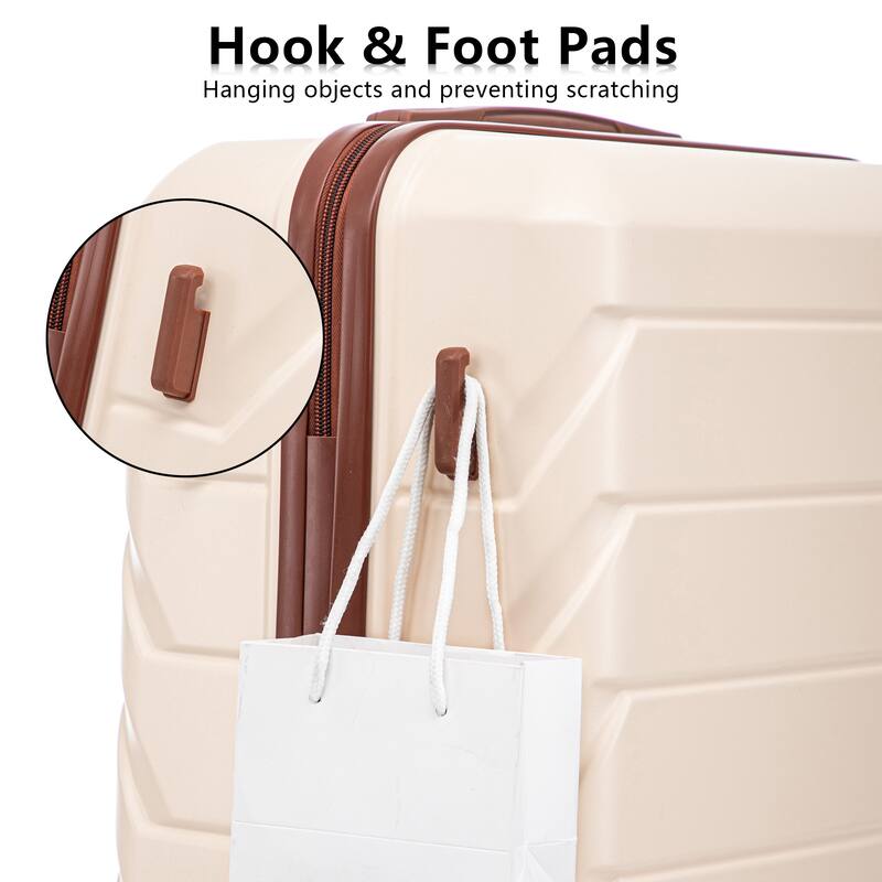 Fashion Luggage Lightweight Luggage, 3-Piece Set with Combination Lock and Universal Wheels, for Boarding and Travel