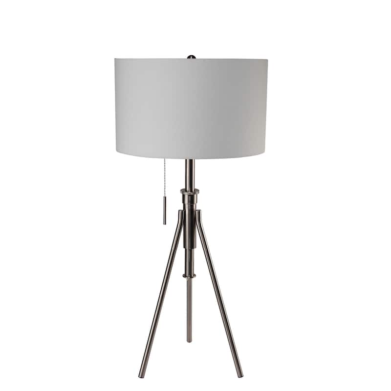 32-37"H Adjustable Tripod Table Lamp