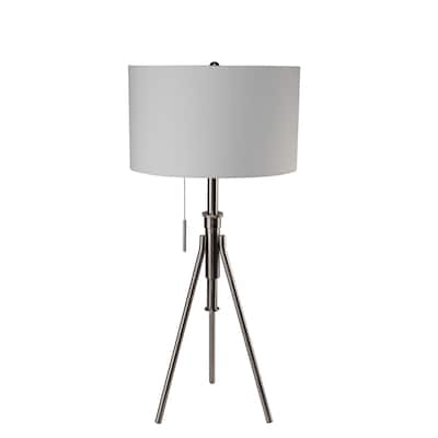 SINTECHNO Contemporary Adjustable 37" Tripod Table Lamp