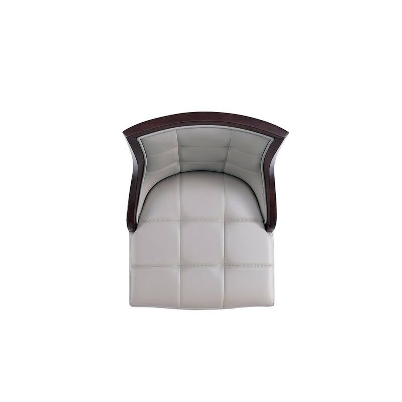 Manhattan Comfort Fifth Avenue 45 in. Walnut Beech Wood Bar Stool