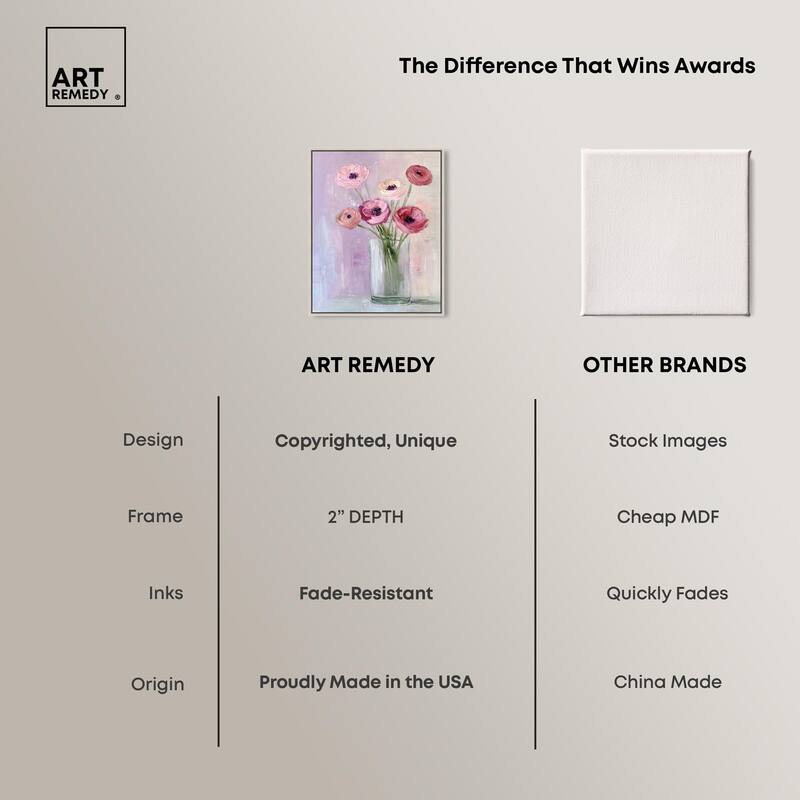 Glass and Grace Canvas by Art Remedy