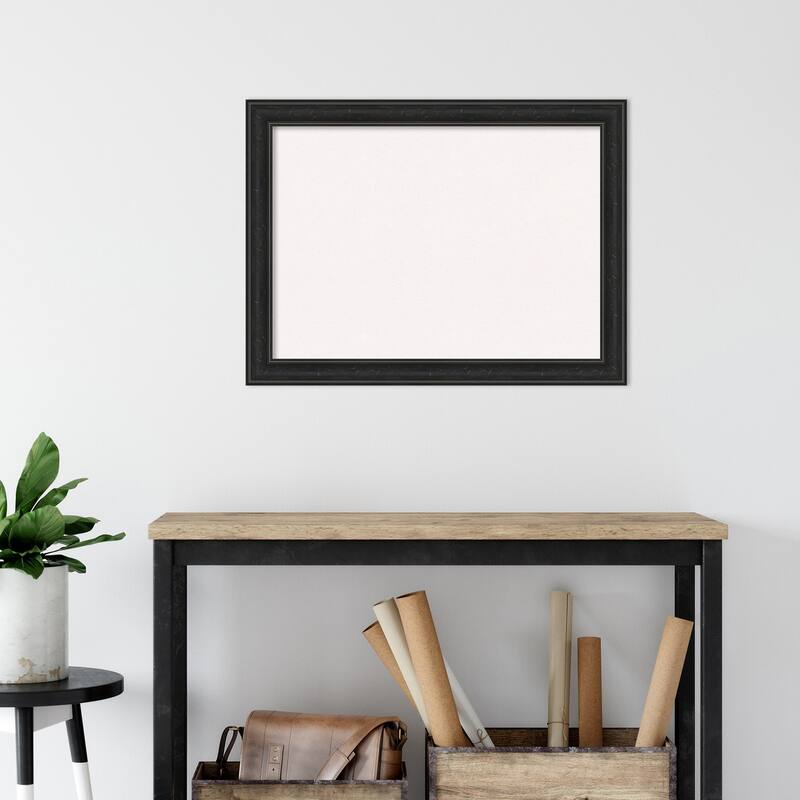 Shipwreck Narrow Framed White Corkboard Bulletin Board