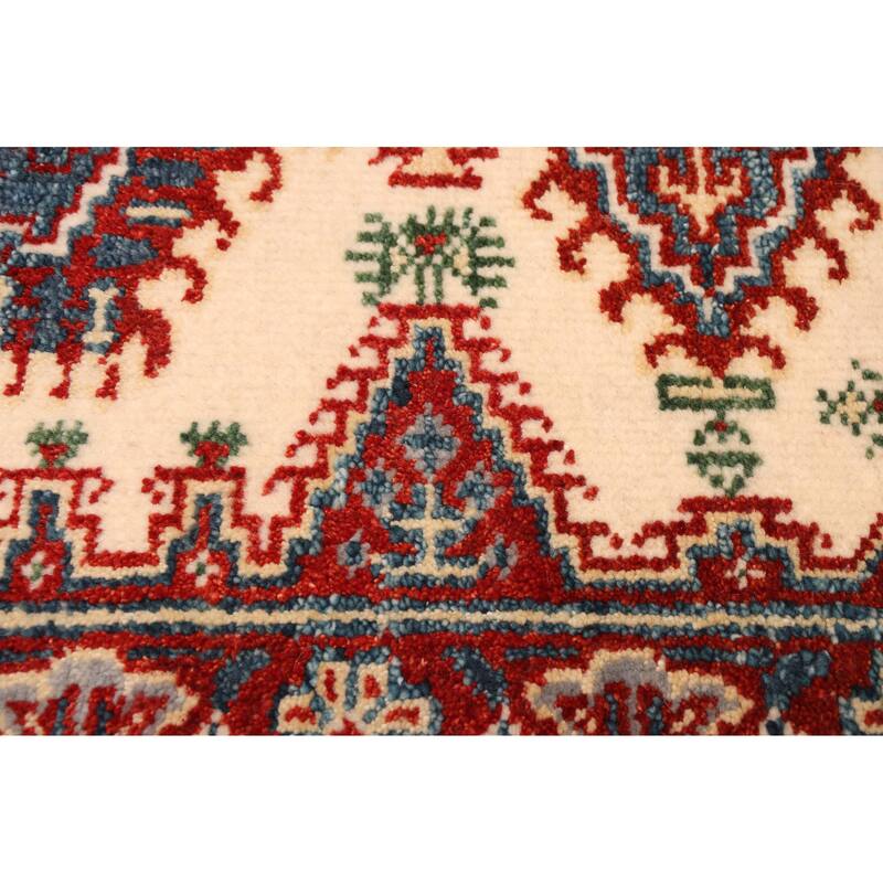 ECARPETGALLERY Hand-knotted Jules Serapi Cream Wool Rug - 2'7 x 7'10