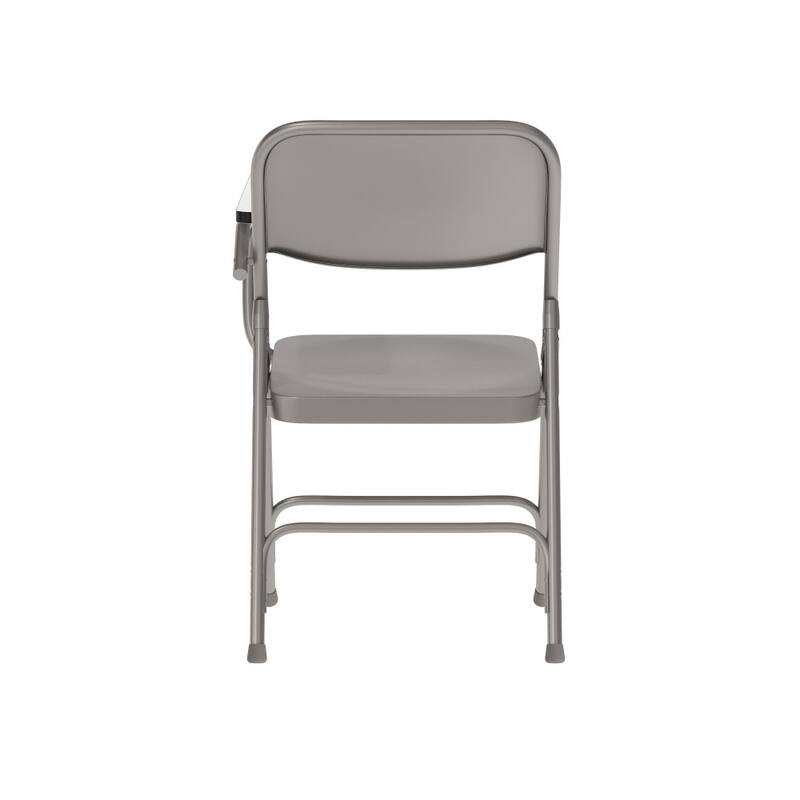 2 Pack Premium Steel Folding Chair with Left Handed Tablet Arm - 19.75"D x 18.5"W x 30"H