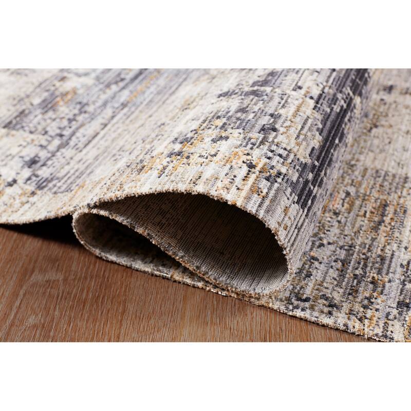 Terra by Obeetee Ava Abstract Multi Rug