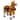 Ride on Horse, Walking Horse Toy, Kids Plush Riding Horse, Pony with Wheels & Neighing Sound for 3-5 Years Old up to 132 Pounds
