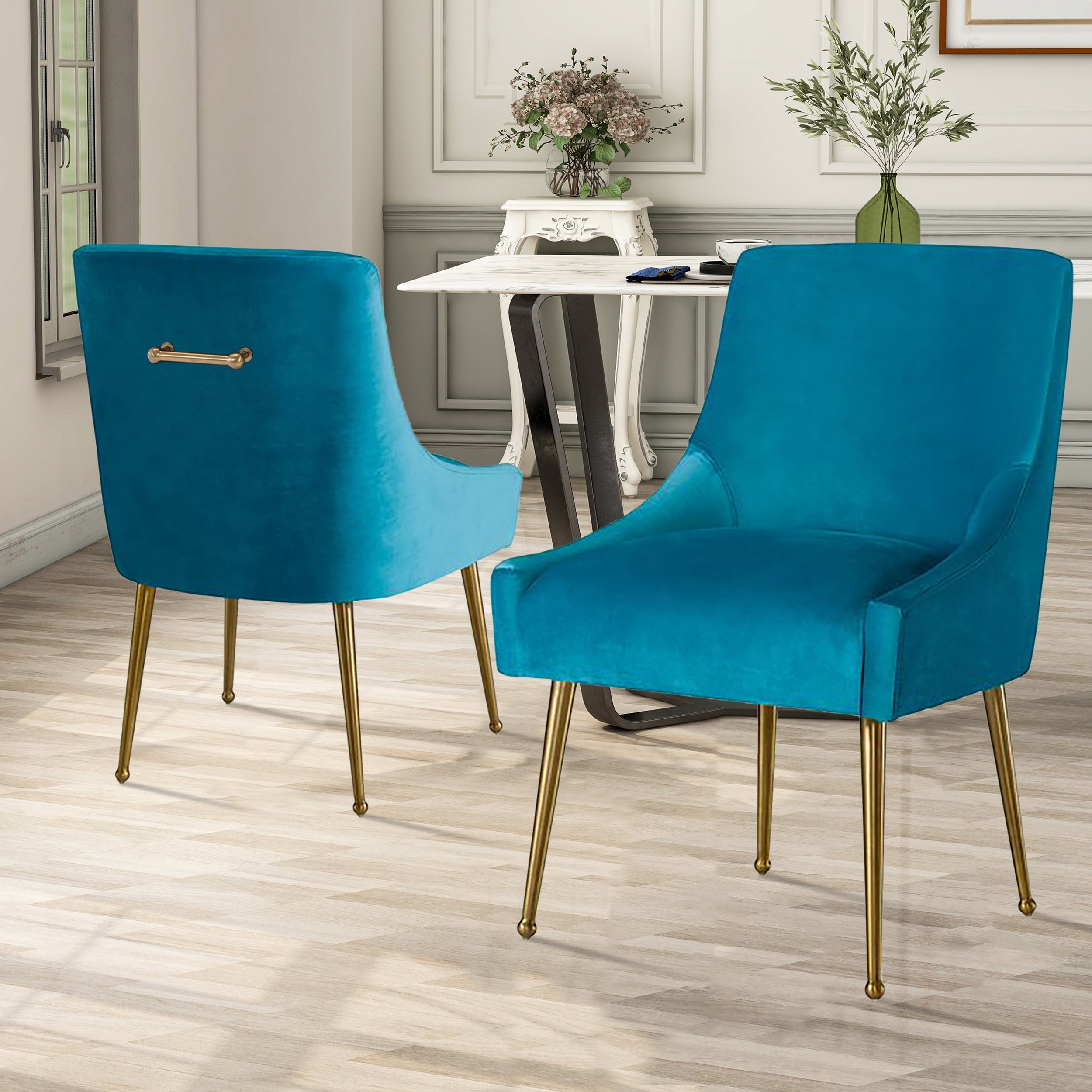 【SALE／55%OFF】 Accent Upholstered GZMR Dining 2 of (Set Chairs Side Chairs 鏡