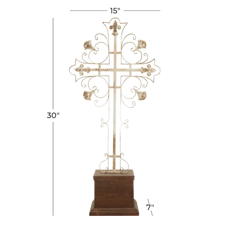 Iron French Country Sculpture