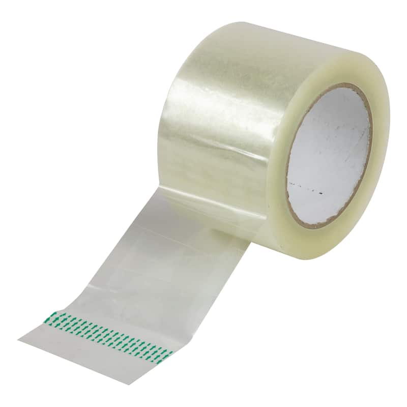 2" x 100 yards 2.1 mil Thickness Clear Packaging Tape - 64ct - 2" x 100 Yards