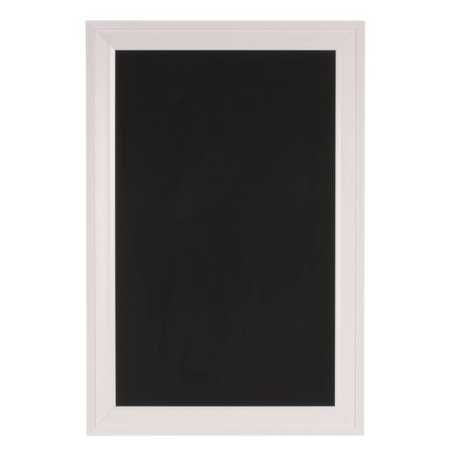 Bosc Framed Magnetic Chalkboard - 18.5x27.5 - White