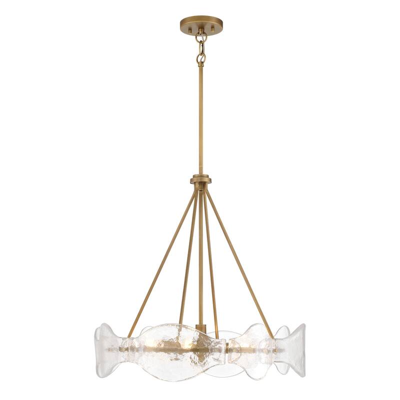 Minka Lavery 3695 Elora 6 Light 24" Wide Multi Light Pendant with