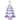 STP Goods Blue & White Musical Christmas Tree Figurine