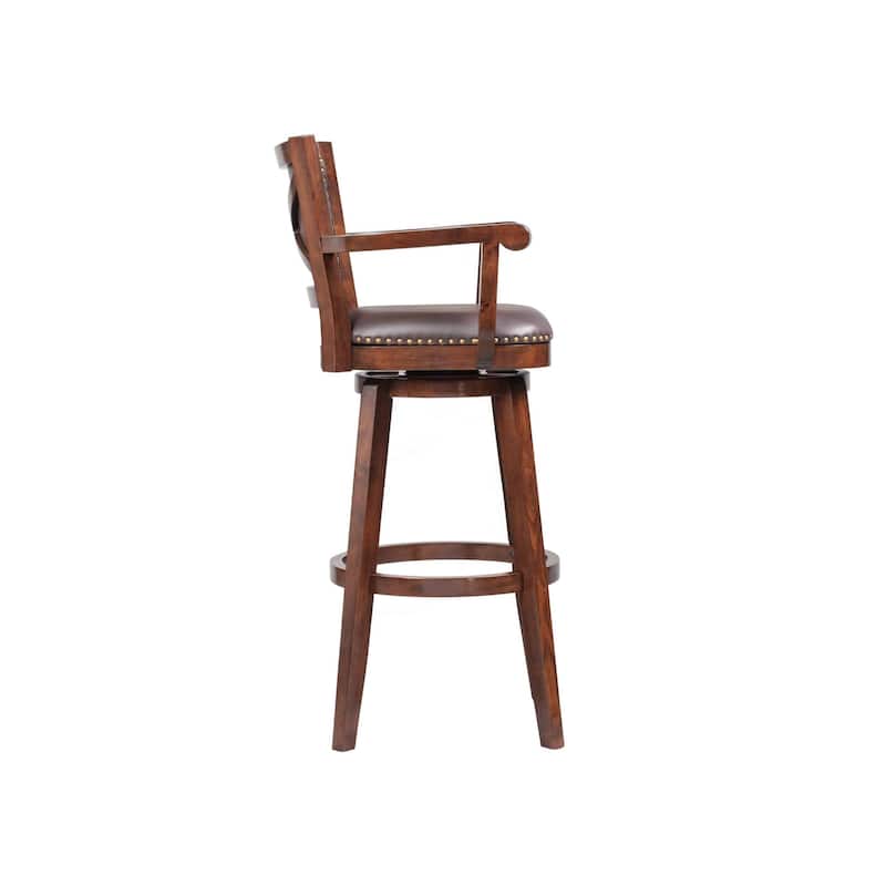 Broadmoor Wood Extra Tall Swivel Barstool