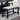 Strick and Bolton Yantis Counter Bench in Rubbed Charcoal Finish