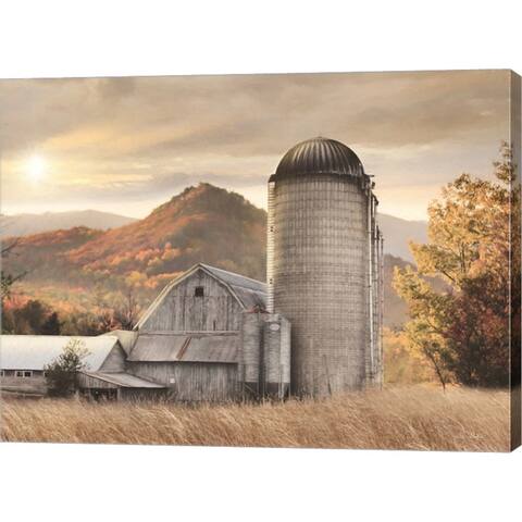 Lori Deiter 'Autumn at the Farm' Canvas Art