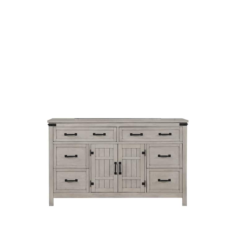 Bridgevine Home Alexandria Dresser, Mountain Mist Finish