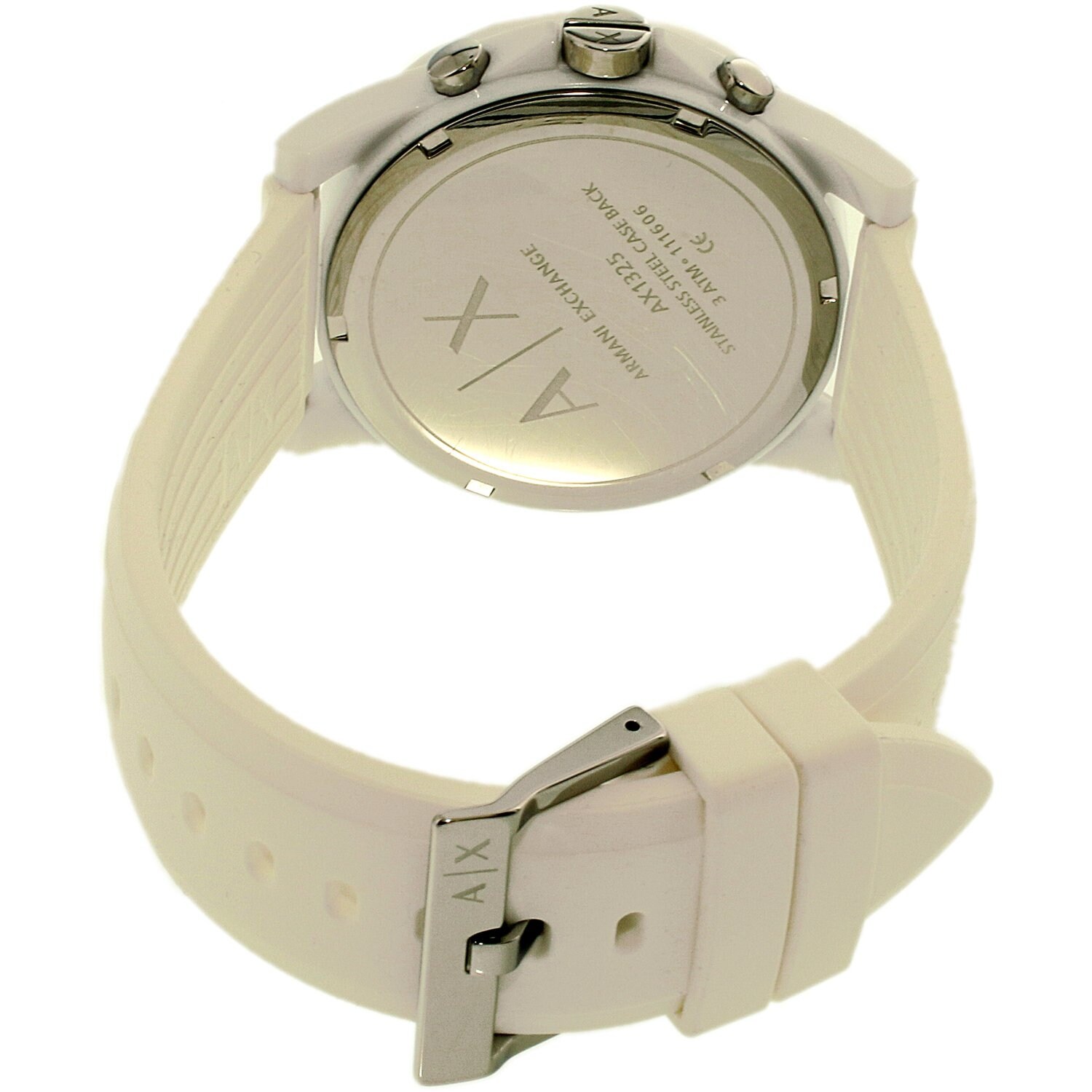 armani see through watch