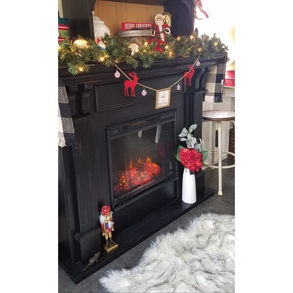 Top Product Reviews For Ashley Blackwash Electric Fireplace By