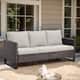 Option Brown Wicker / Beige Cusion